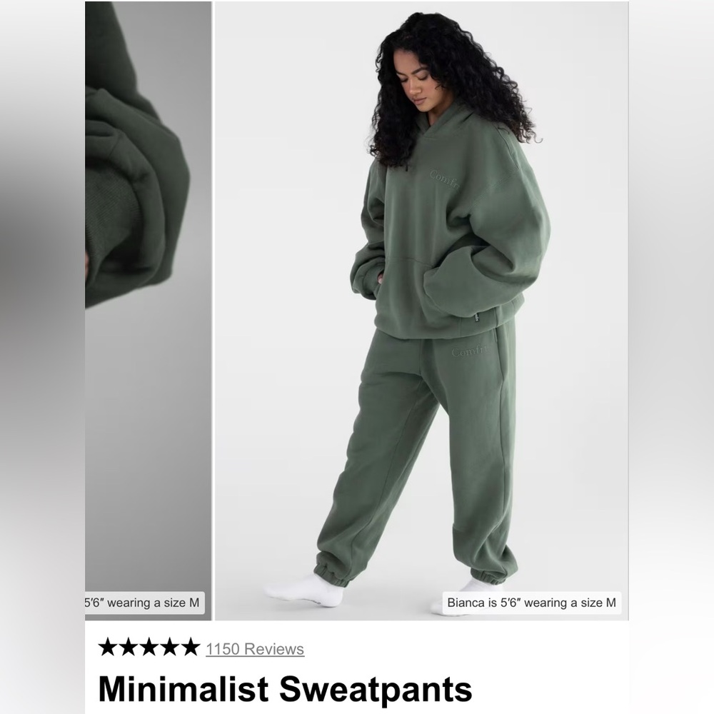 COMFRT MINIMALIST SWEATPANTS **NEVER WORN**